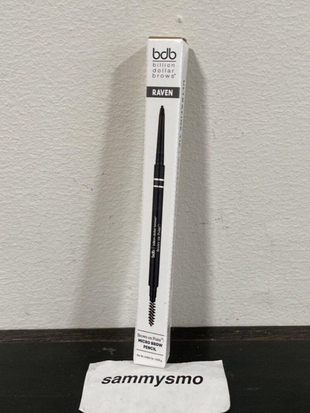bdb, Billion Dollar Brows, Brows on Point: Micro Brow Pencil, Raven